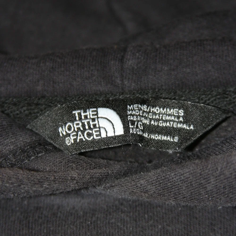 The‎ North Face Hoodie Mens Large Black Logo Pullover Activewear